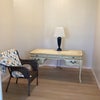 Photo 2: desk with lamp and chair