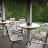 Photo 3: Back deck eating area
