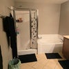 Photo 6: Garden tub, walk in shower, double vanity and private commode