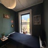 Photo 2: Room 1, you can keep or change the color but must paint white at the end of stay. Isnt furnished