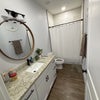 Photo 2: Bathroom outside the room 