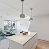 Photo 2: Living Room + Kitchen