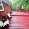 Photo 6: Back deck usrrounded by trees
