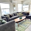 Photo 4: Cozy living with ocean view.