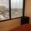 Photo 8: bedroom and mini fridge