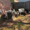 Photo 7: Copper fire pit and Adirondack furniture 