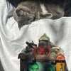 Photo 4: This is my baby with one my art pieces 