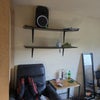 Photo 3: Shelves and chair