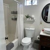Photo 6: Full size bathroom, tub, shower and closet