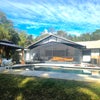 Photo 3: Backyard with Patio and Pool