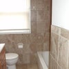 Photo 4: New bathroom. Bathroom closet shelf storage. Shelf available in shower.