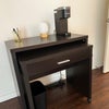 Photo 3: Desk & Keurig Coffee Maker