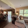 Photo 7: shared dining/living room