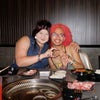 Photo 2: My hair was recently dyed pink