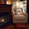 Photo 2: Cozy reading nook