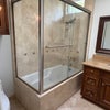 Photo 3: Large spa bathtub and shower