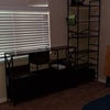 Photo 5: Bookshelf , dresser , single burner, coffee maker 