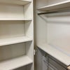 Photo 8: Your huge walk in closet with rods and shelving