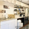 Photo 5: I've designed a kitchenette that you’ll share which includes dinnerware, instant pot, toaster oven