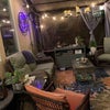 Photo 8: Lounge area at night 