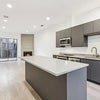 Photo 3: Kitchen & Living Room with Fireplace