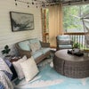 Photo 3: Covered back porch