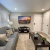 Photo 1: Fully Furnished Living Room right off of the entrance