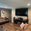 Photo 4: Living room with 85" TV