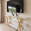 Photo 3: TV and shelf can stay