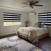 Photo 3: Bed with windows