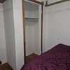Photo 5: The closet door was removed for previous tenant's setup
