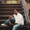Photo 4: This is me on the project steps in Harlem around the corner from Amsterdam.