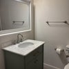 Photo 5: Newly built in sink and light fixture