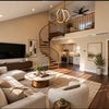 Photo 2: Living Room w/Balcony