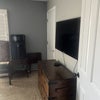 Photo 3: Tv , mini fridge and microwave 