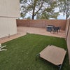 Photo 8: Backyard with propane firepit tabke