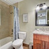 Photo 3: Bathroom. Previous furnishing; furniture will differ.