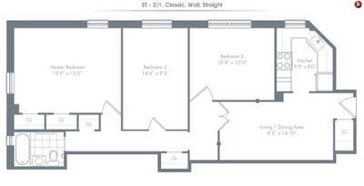 Spacious, Well-Lit Room w/AC in E. Vil March 1st!  Main Photo