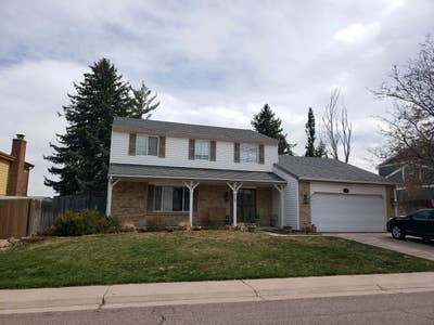 Spacious basement bedroom and mostly-private bath  Main Photo