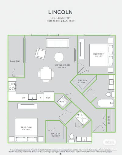 Kiley Apartments 2b2b sublease Main Photo