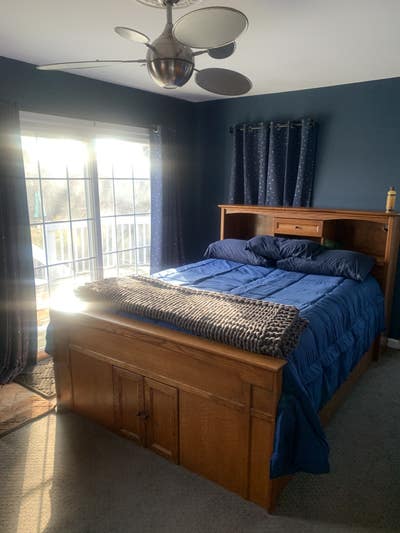 Furnished Master Queen Bedroom with Outside Deck  Main Photo