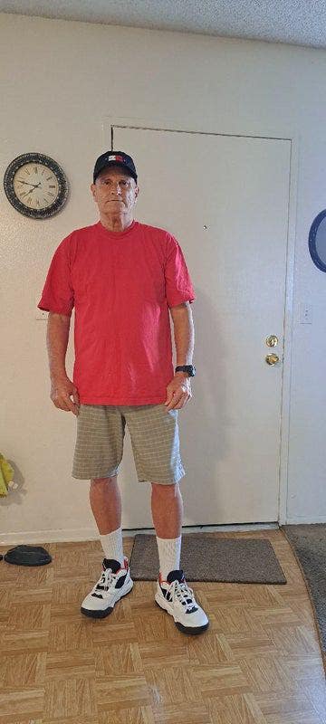 70 year old white senior with very slight Parkinso Main Photo