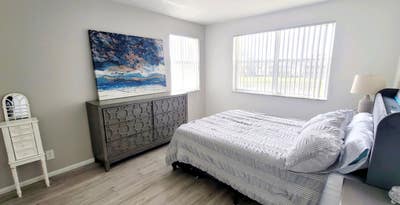 1 Spacious  Master Bedroom furnished with private  Main Photo