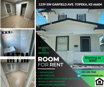 Room for Rent: No Security Deposit! Month_to_Mont Main Photo