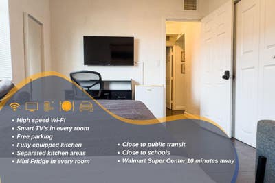 Best Location | Mini Fridge & Smart Tv's in Every  Main Photo