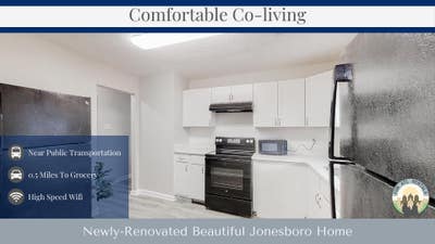 Jonesboro House with Dining area. Newlyrenovated & Main Photo