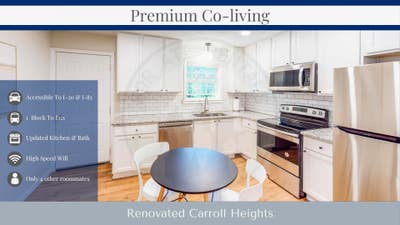 Live in Carroll Heights, renovated Main Photo