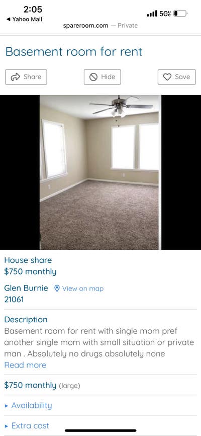 Room in basement  Main Photo