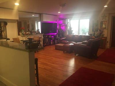 Small basement room in awesome apt w private patio Main Photo