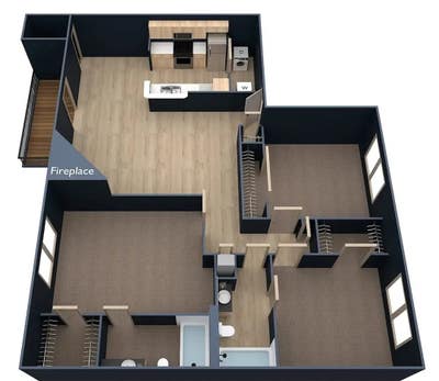 Furnished Master Bedroom  Main Photo